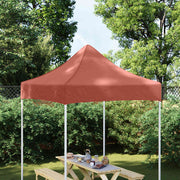 Krov za šator za zabave 2 x 2 m terakota 270 g/m²
