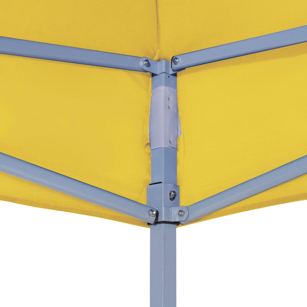 Krov za šator za zabave 2 x 2 m žuti 270 g/m²