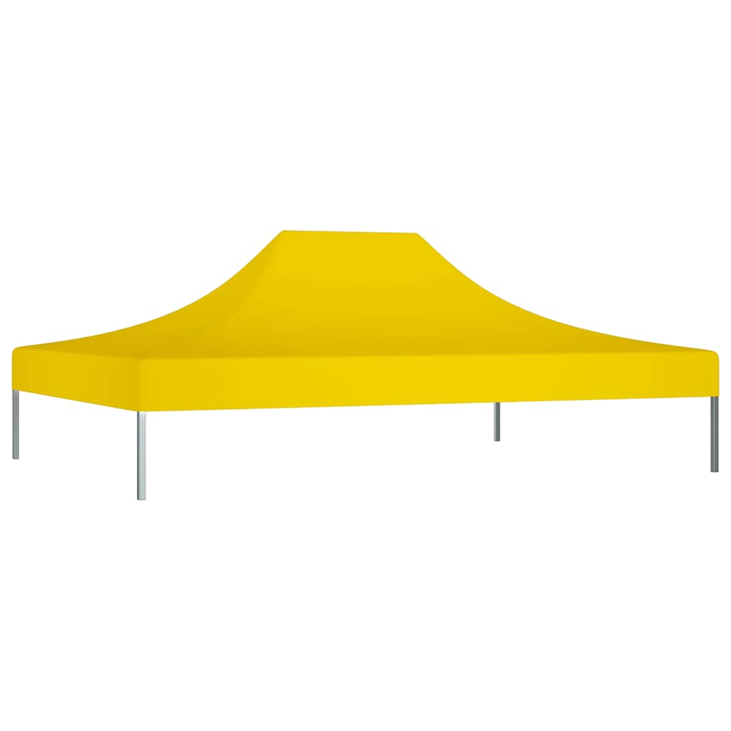 Krov za šator za zabave 4 x 3 m žuti 270 g/m²