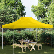 Krov za šator za zabave 4 x 3 m žuti 270 g/m²