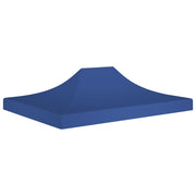 Krov za šator za zabave 4,5 x 3 m plavi 270 g/m²