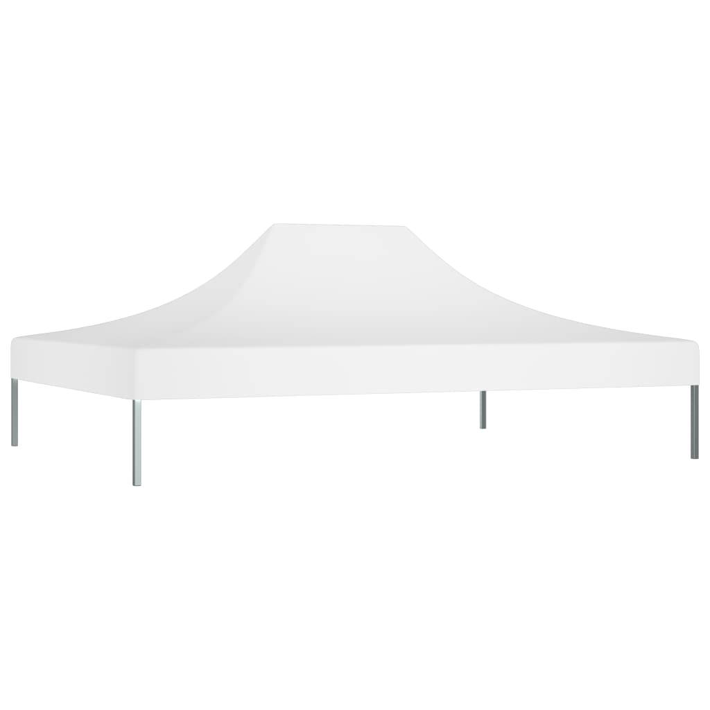Krov za šator za zabave 4,5 x 3 m bijeli 270 g/m²