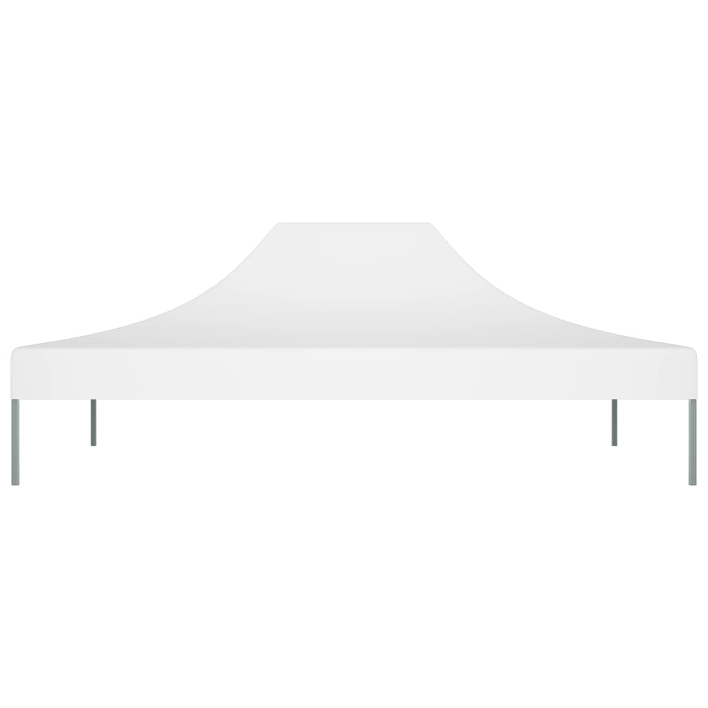 Krov za šator za zabave 4,5 x 3 m bijeli 270 g/m²