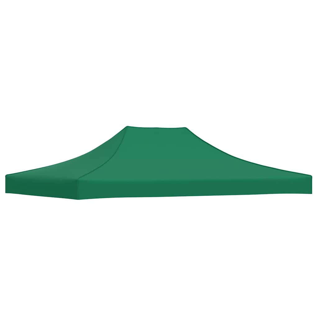 Krov za šator za zabave 4,5 x 3 m zeleni 270 g/m²