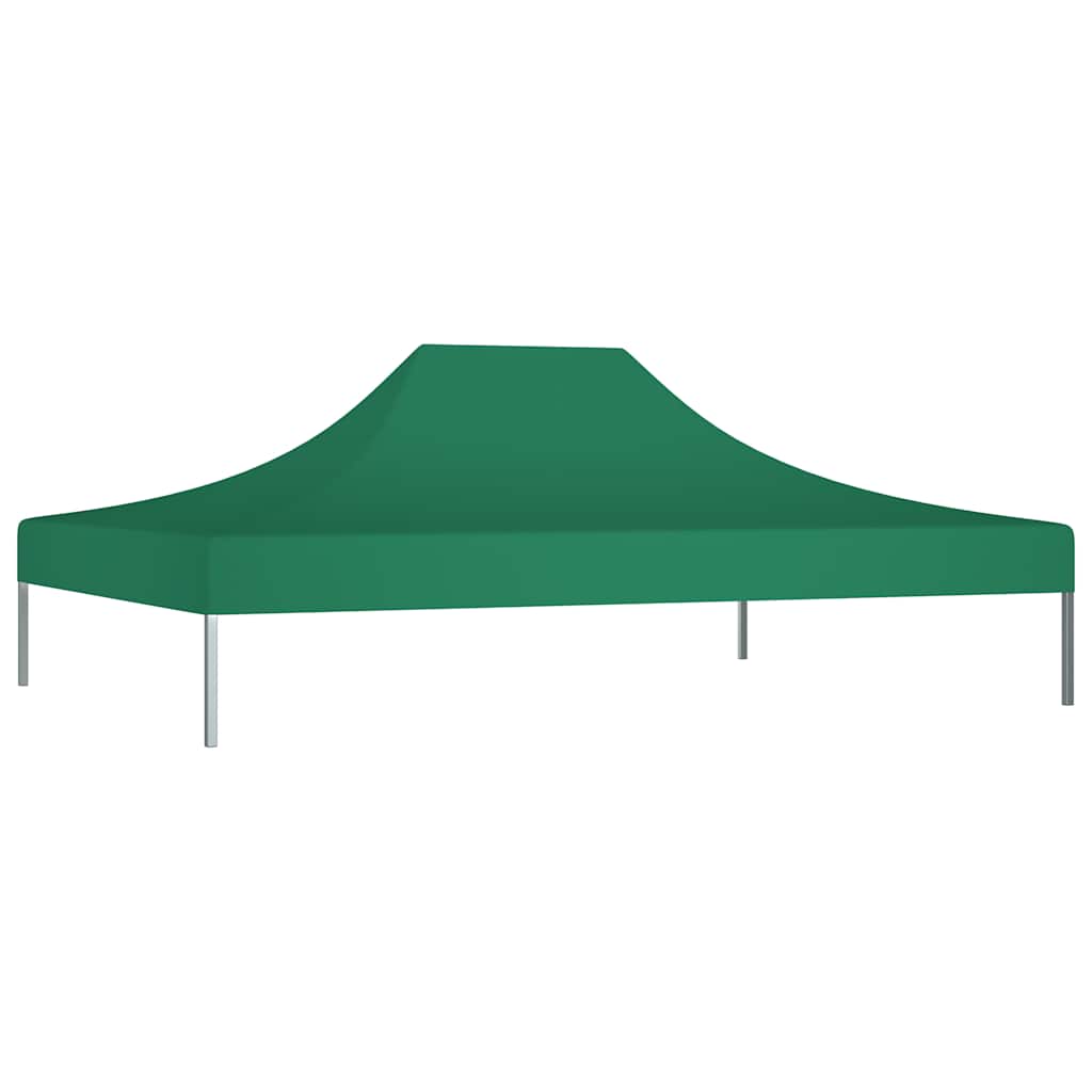 Krov za šator za zabave 4,5 x 3 m zeleni 270 g/m²