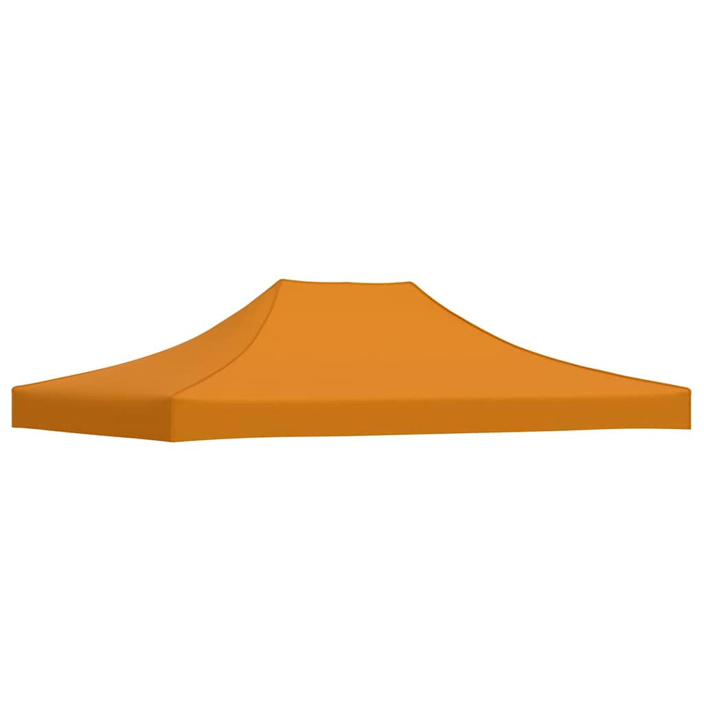 Krov za šator za zabave 4,5 x 3 m narančasti 270 g/m²