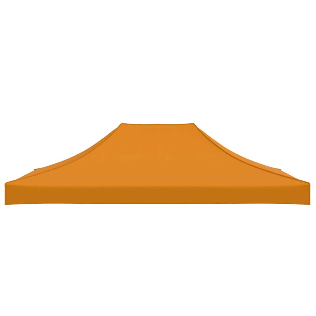 Krov za šator za zabave 4,5 x 3 m narančasti 270 g/m²