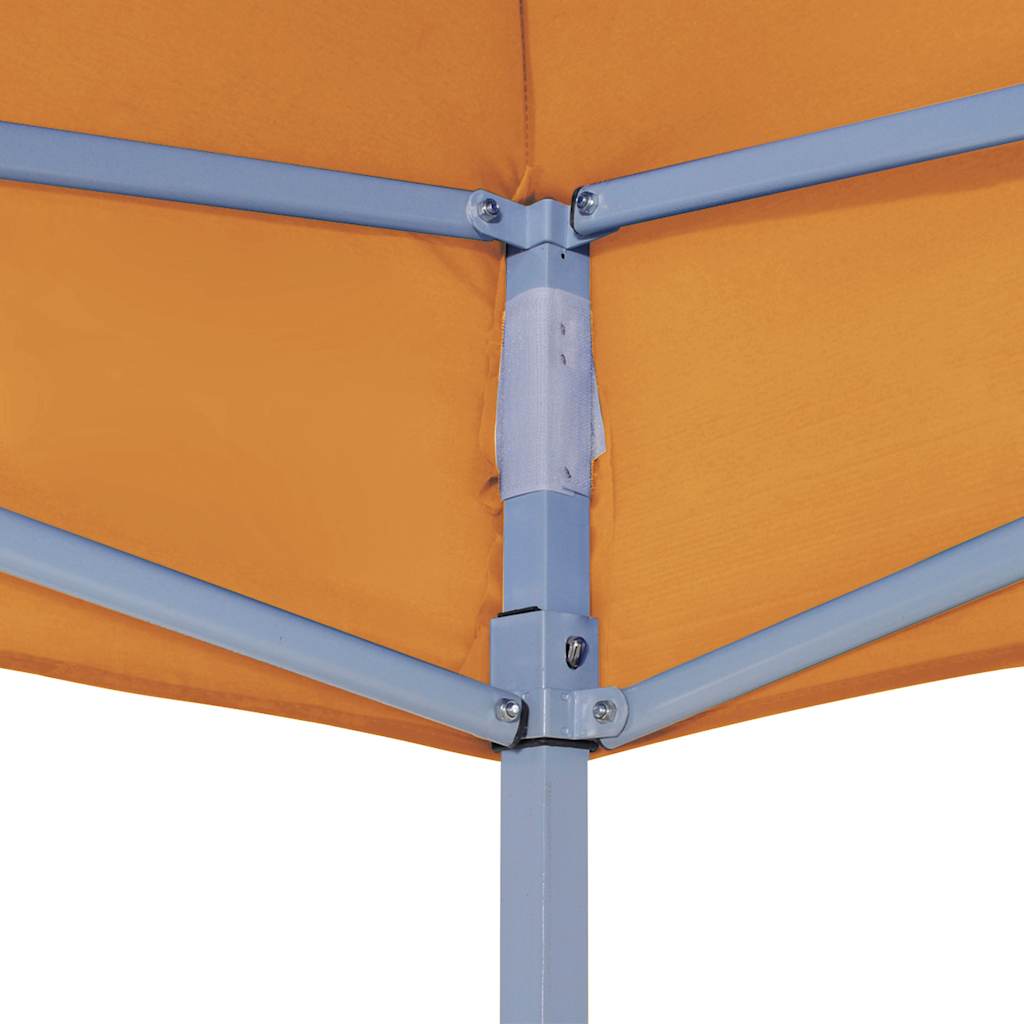 Krov za šator za zabave 4,5 x 3 m narančasti 270 g/m²