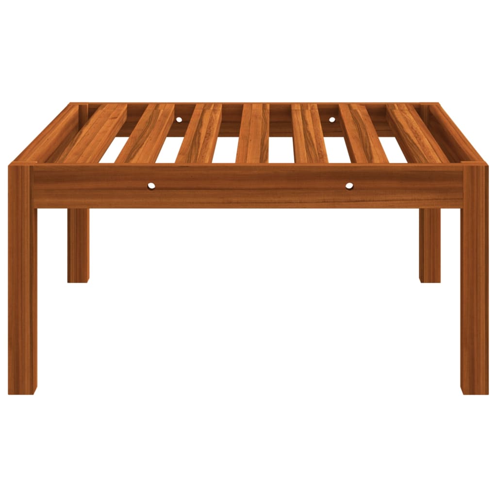 Vrtni set za sjedenje s jastucima, 4 dijela, krem boje, 63x63 cm