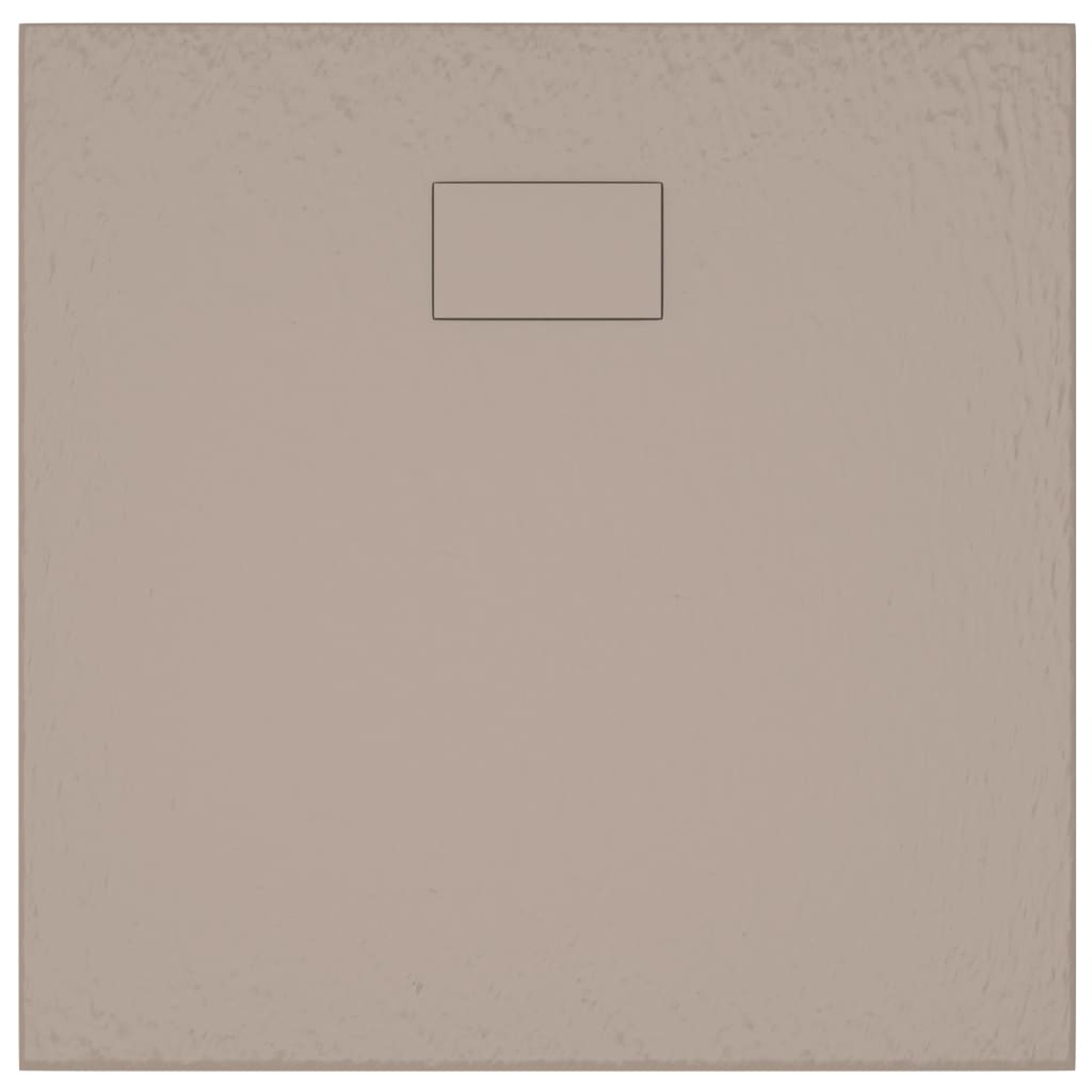 Kada za tuš SMC smeđa 90 x 80 cm