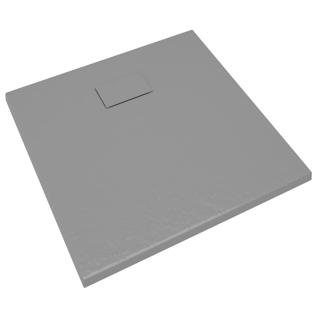 Kada za tuš SMC siva 80 x 80 cm