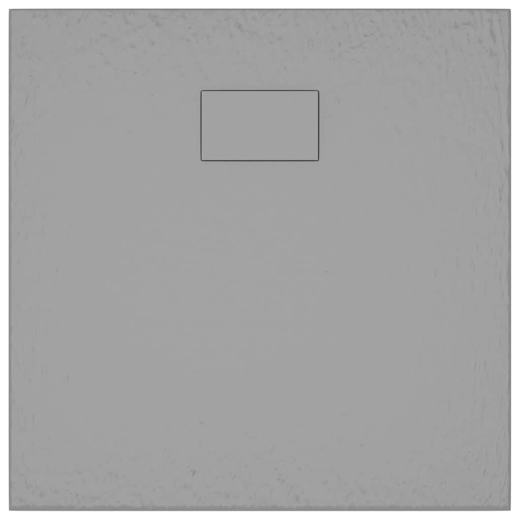 Kada za tuš SMC siva 80 x 80 cm