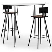 3-dijelni barski set bijeli
