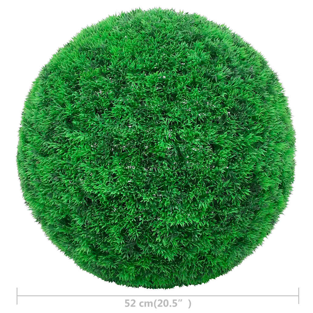 Kugle od umjetnog šimšira 2 kom 52 cm