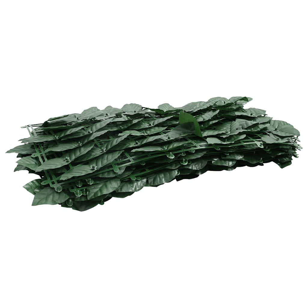 Balkonski zastor s tamnozelenim lišćem 500 x 150 cm
