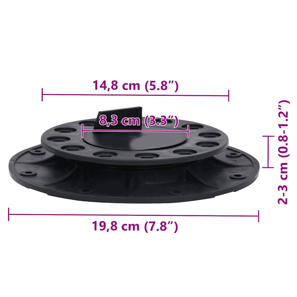 Podesive noge za trijem 10 kom 20 - 30 mm
