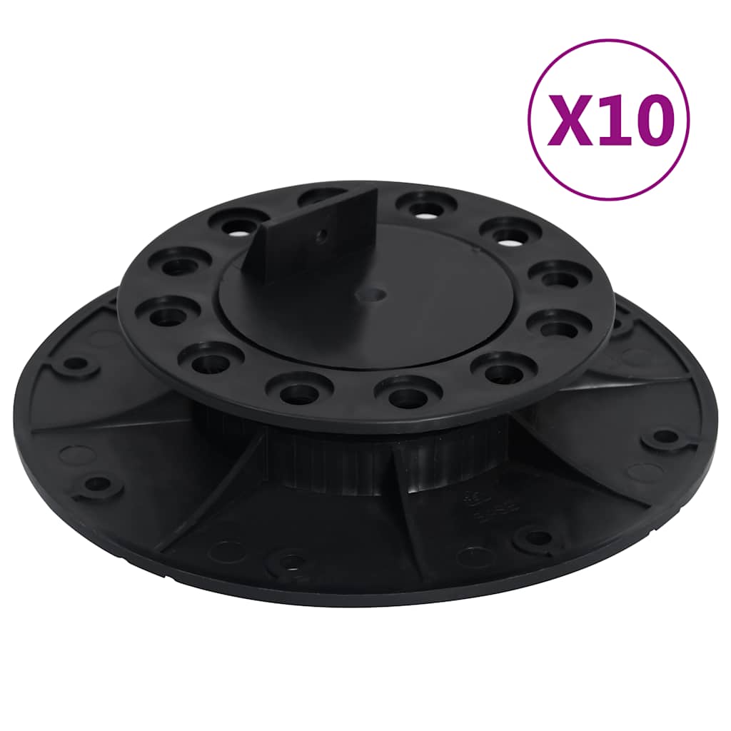 Podesive noge za trijem 10 kom 25 - 40 mm