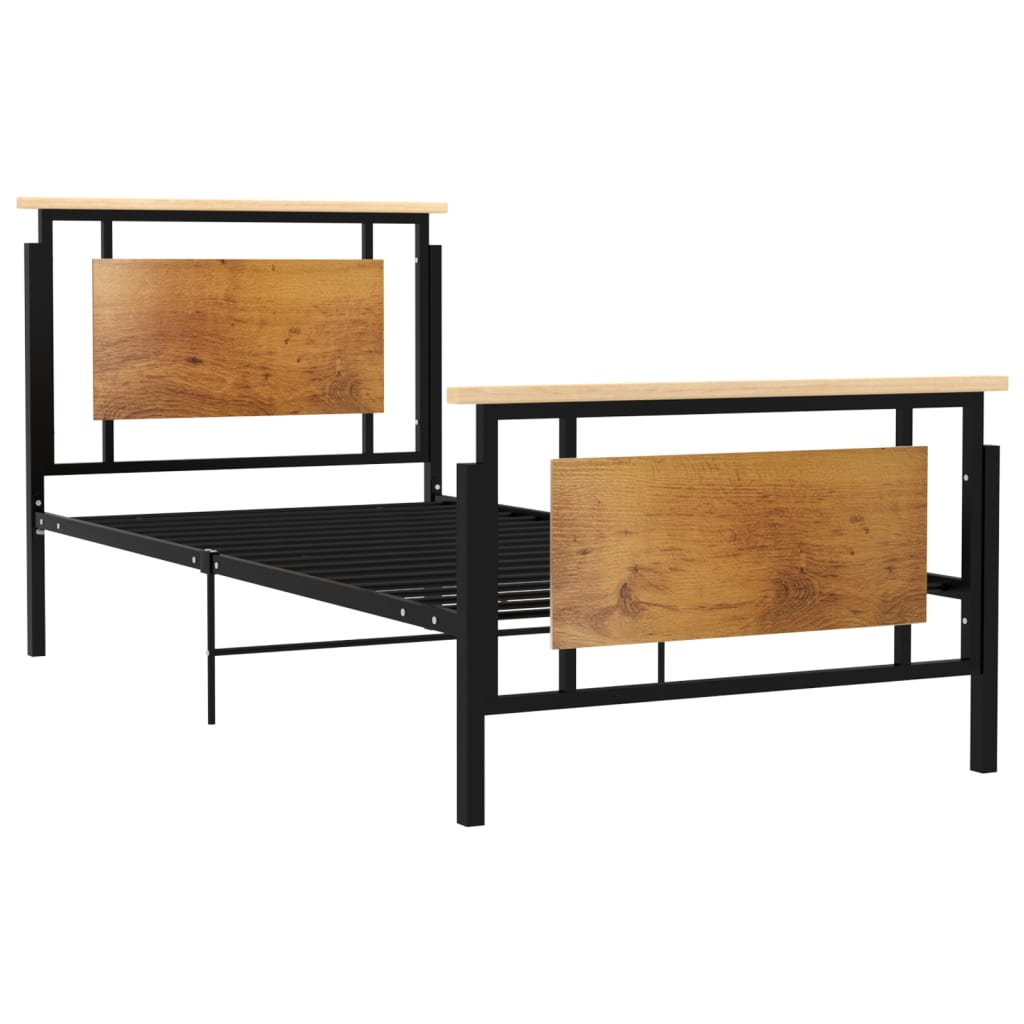 Okvir za krevet metalni 100 x 200 cm