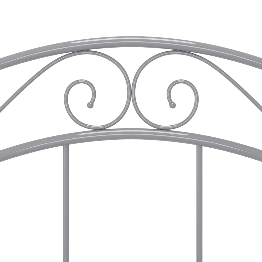 Okvir za krevet sivi metalni 90 x 200 cm