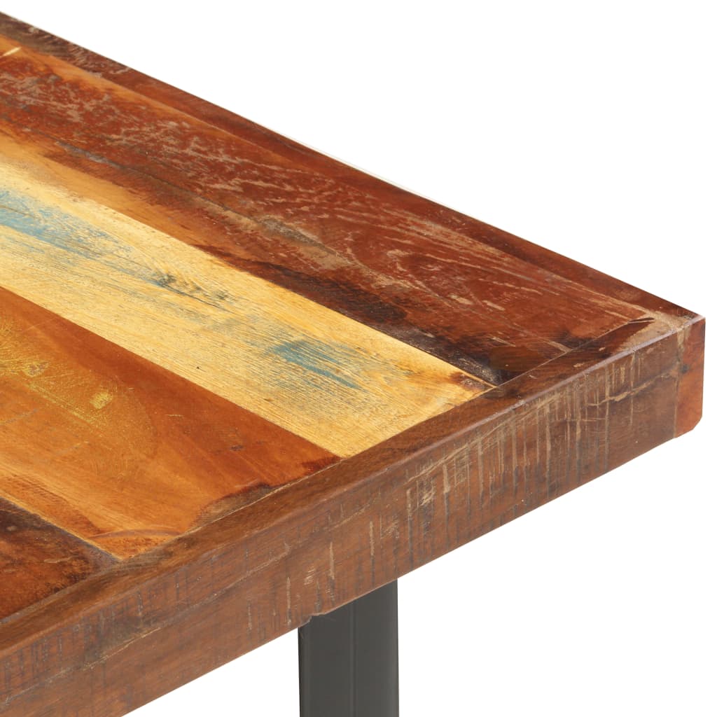 Stolić za kavu 142 x 90 x 42 cm od masivnog obnovljenog drva
