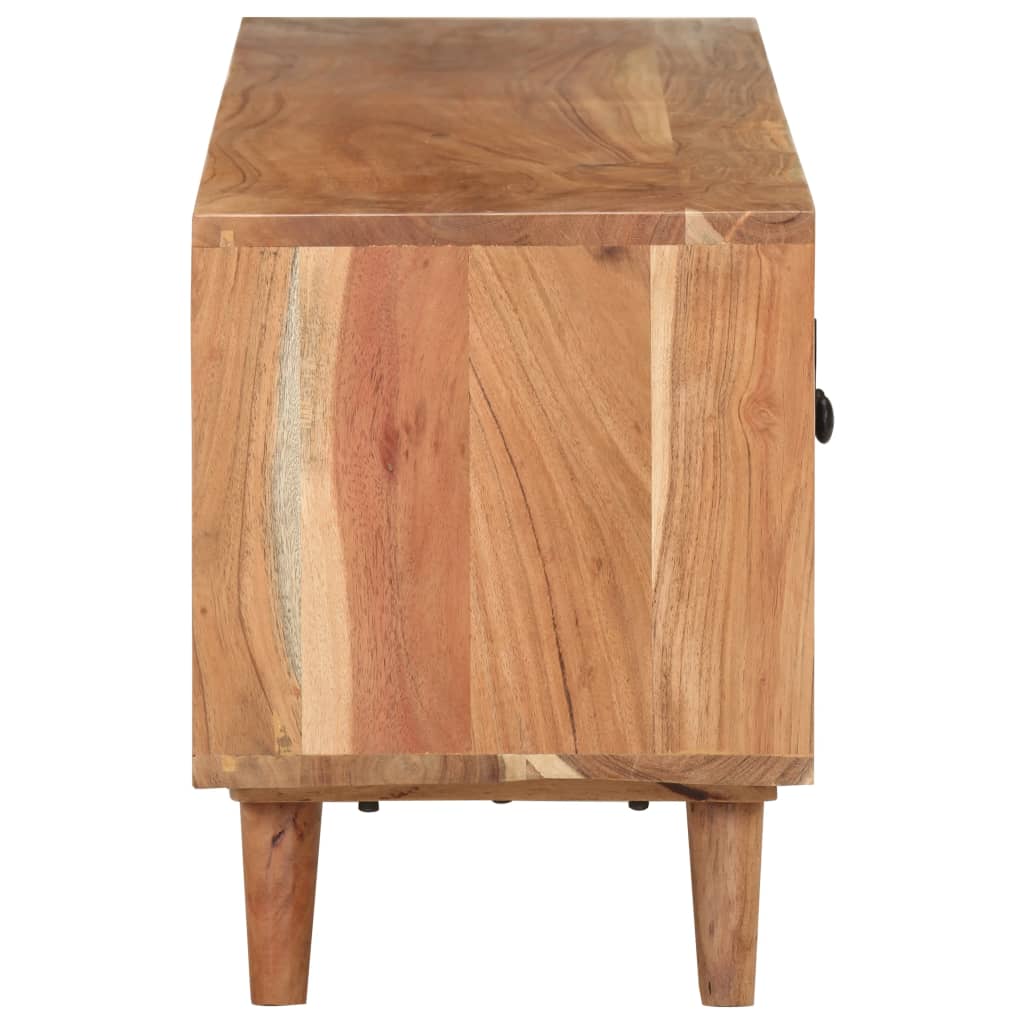TV ormarić 115 x 30 x 39 cm od masivnog drva bagrema