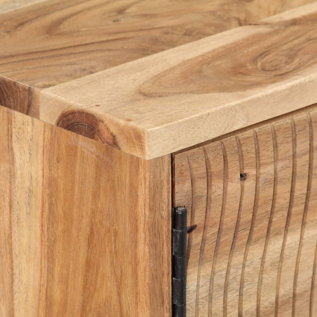 Komoda 115 x 35 x 75 cm od masivnog bagremovog drva