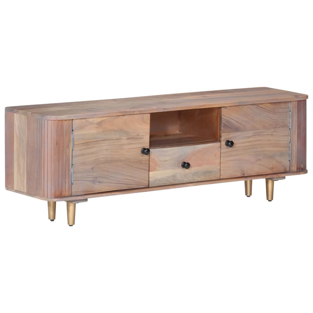 TV ormarić 118 x 30 x 40 cm od masivnog drva bagrema