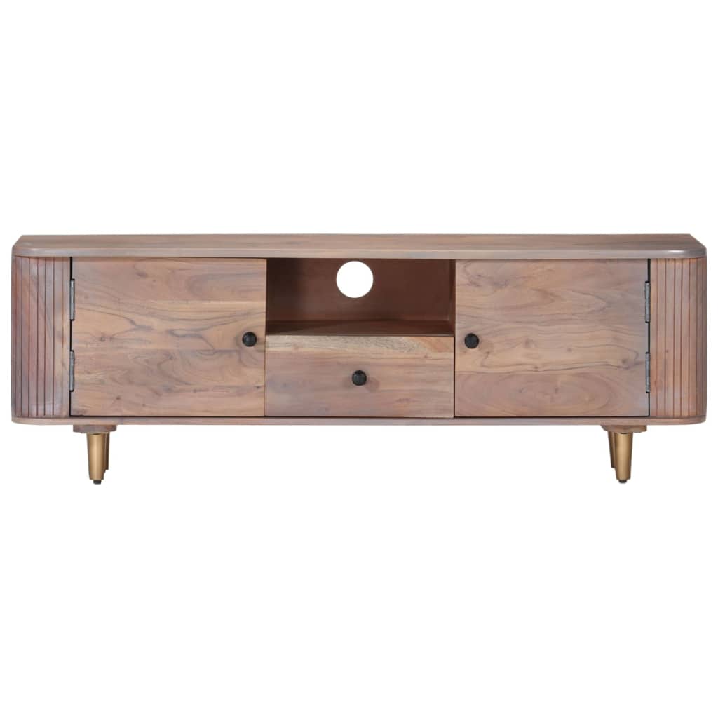 TV ormarić 118 x 30 x 40 cm od masivnog drva bagrema