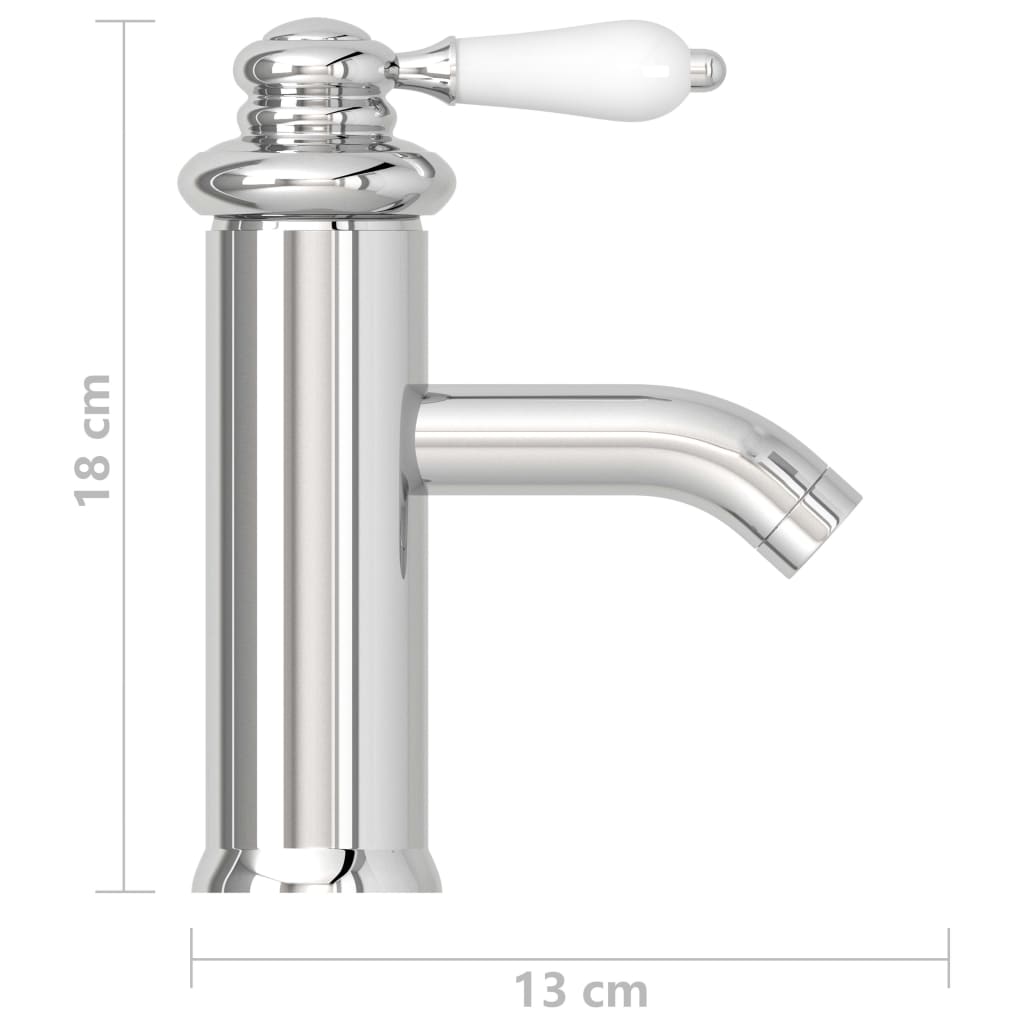 Kupaonska slavina za umivaonik kromirana 130 x 180 mm