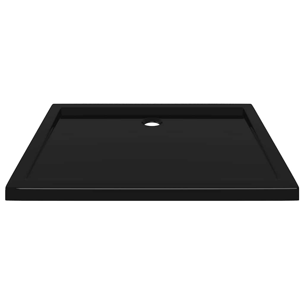 Pravokutna ABS tuš-kada crna 70 x 90 cm