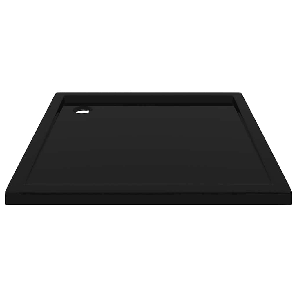 Četvrtasta tuš-kada ABS crna 80 x 80 cm