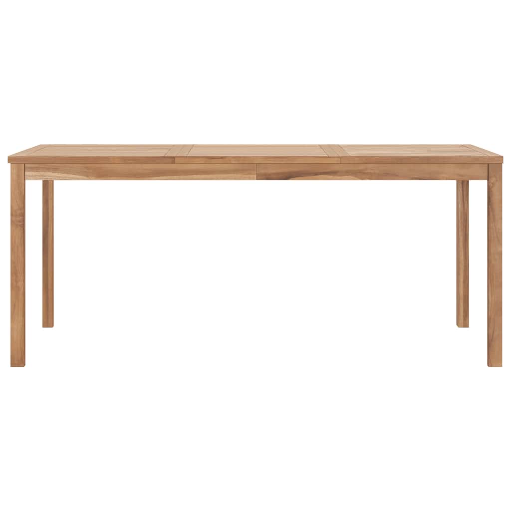 Vrtni blagovaonski stol 180 x 90 x 77 cm od masivne tikovine