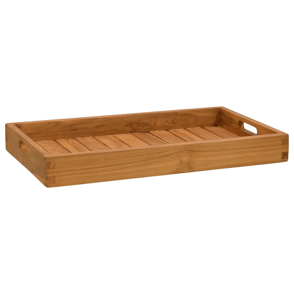 Pladanj za posluživanje 60 x 35 cm od masivne tikovine
