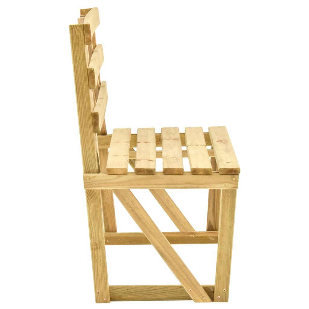 Vrtna klupa 120 cm od impregnirane borovine