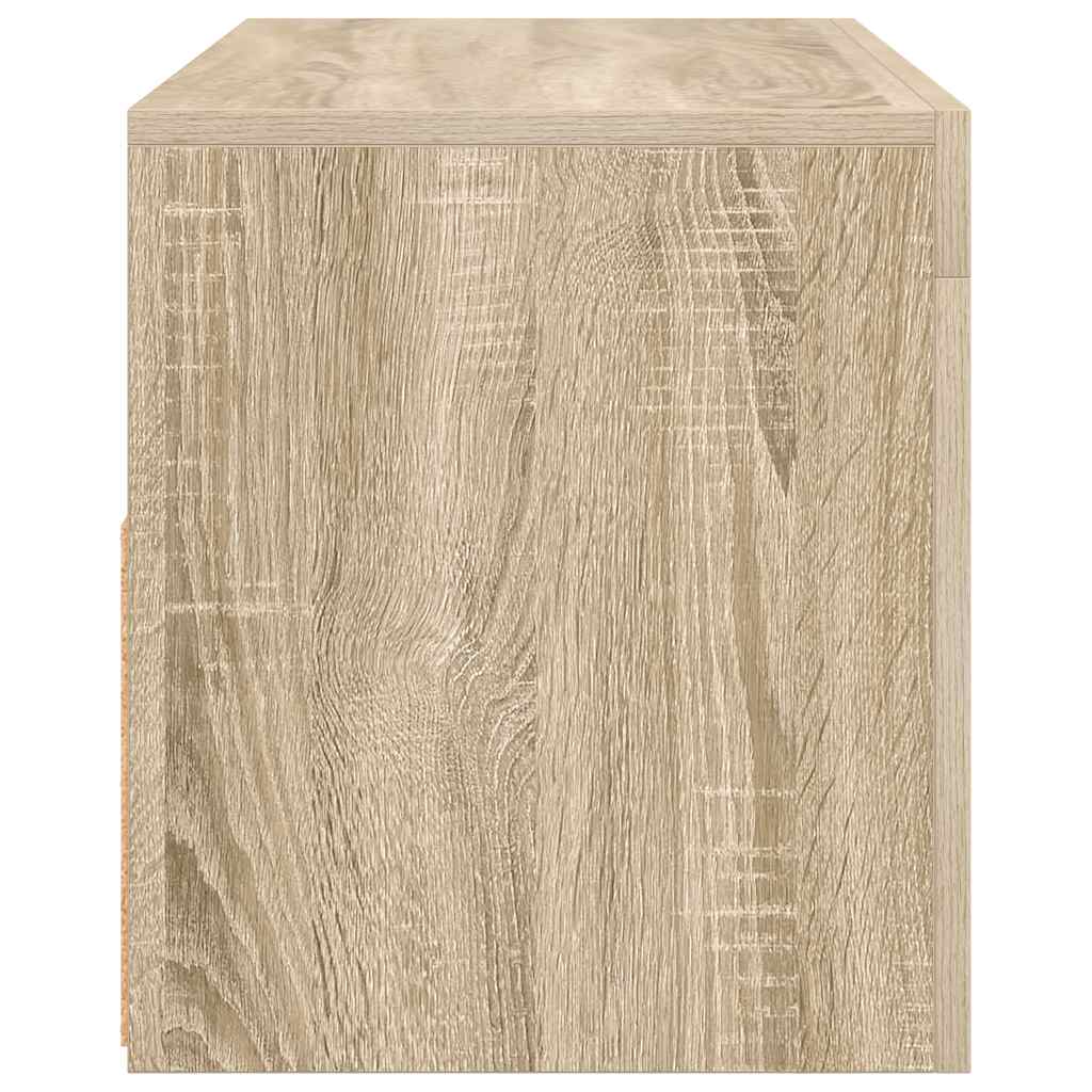 TV ormarić s LED svjetlima boja hrasta sonome 90 x 35 x 40 cm