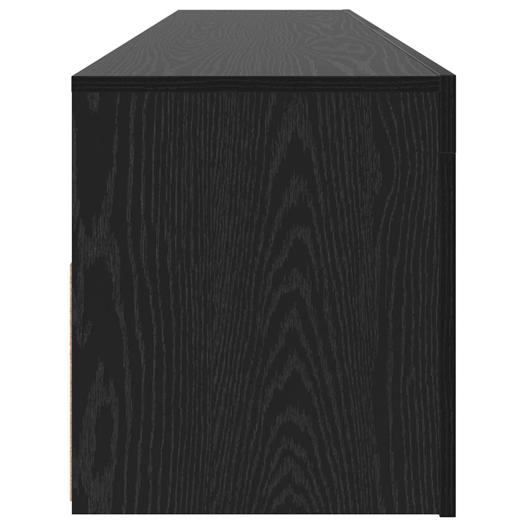 TV ormarić s LED svjetlima siva boja betona 90 x 35 x 40 cm