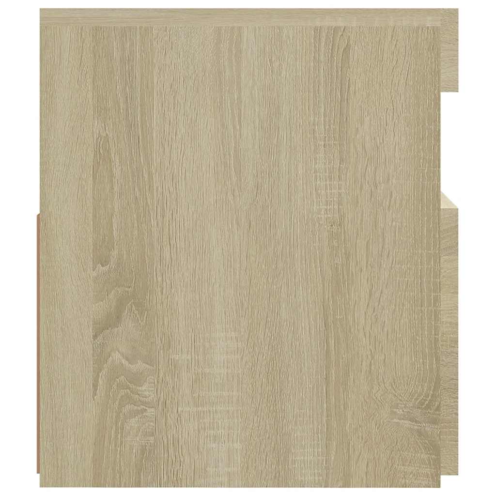 TV ormarić s LED svjetlima boja hrasta sonome 120x35x40 cm