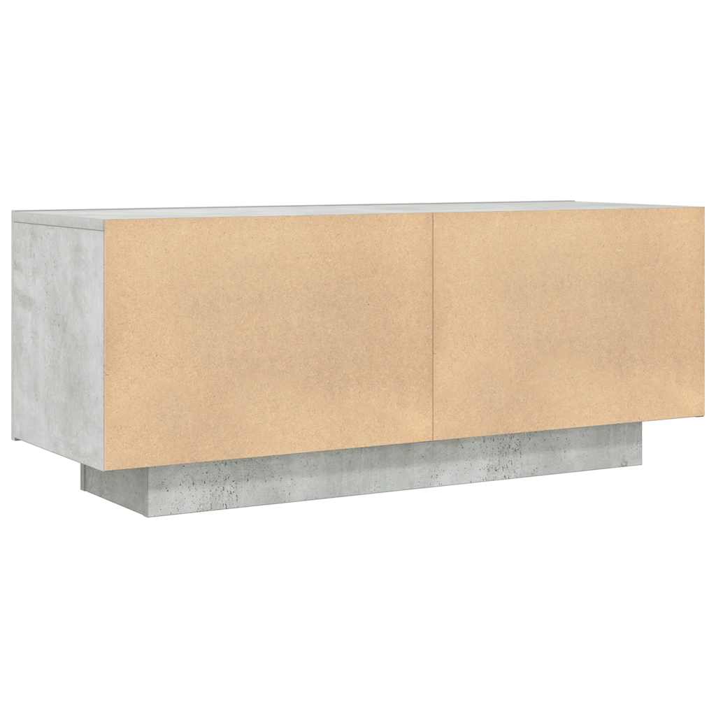 TV ormarić boja betona 100 x 35 x 40 cm od konstruiranog drva