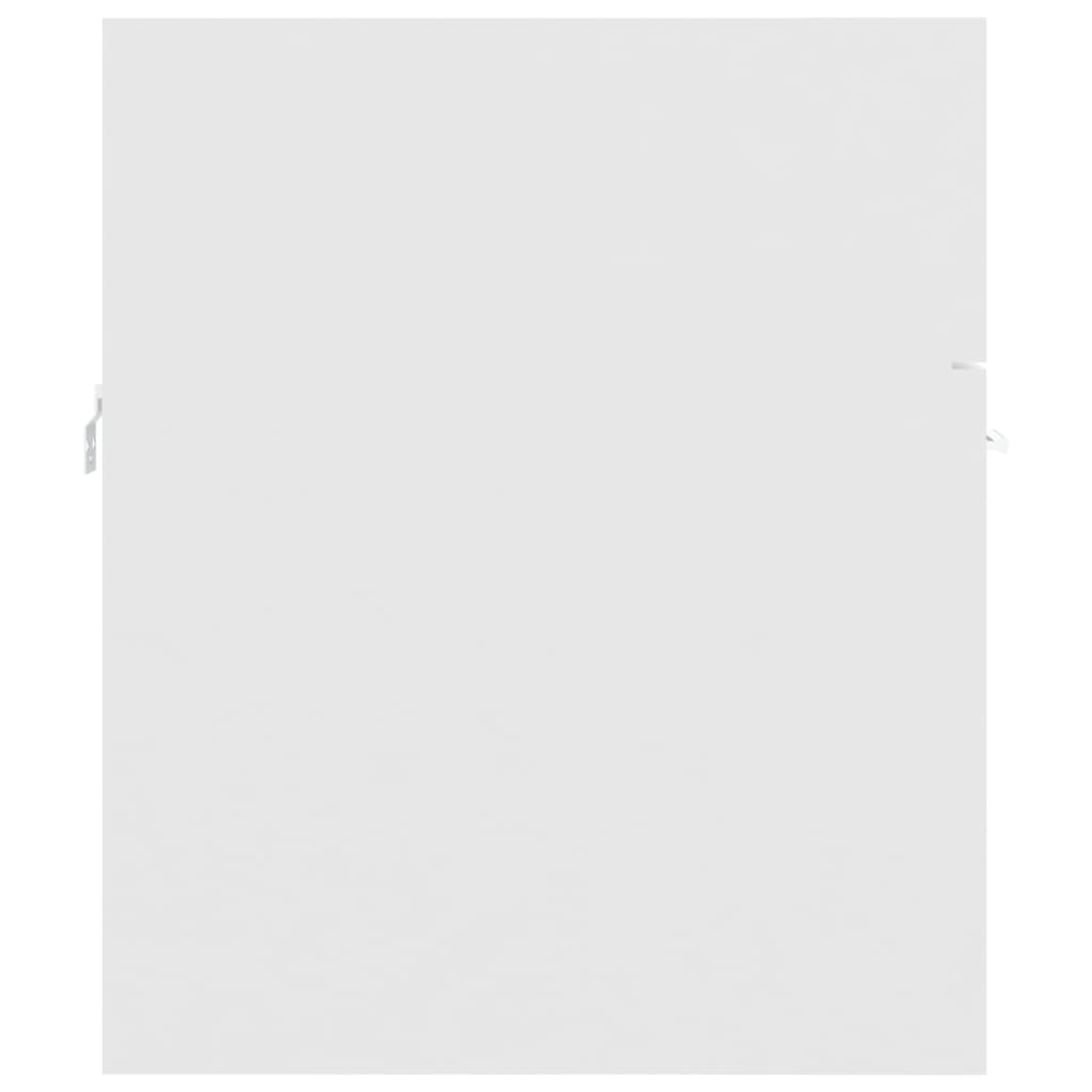 Ormarić za umivaonik bijeli 41 x 38,5 x 46 cm konstruirano drvo