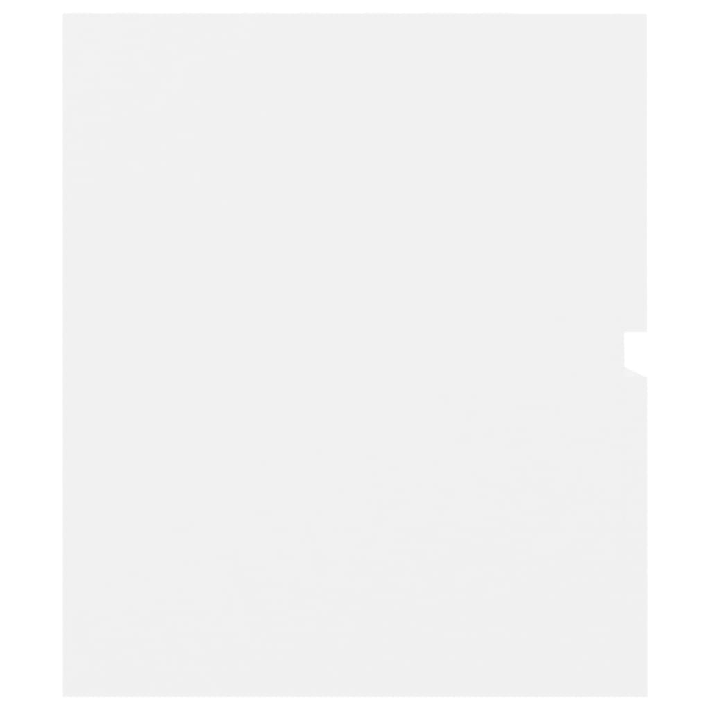 Ormarić za umivaonik bijeli 90 x 38,5 x 45 cm konstruirano drvo