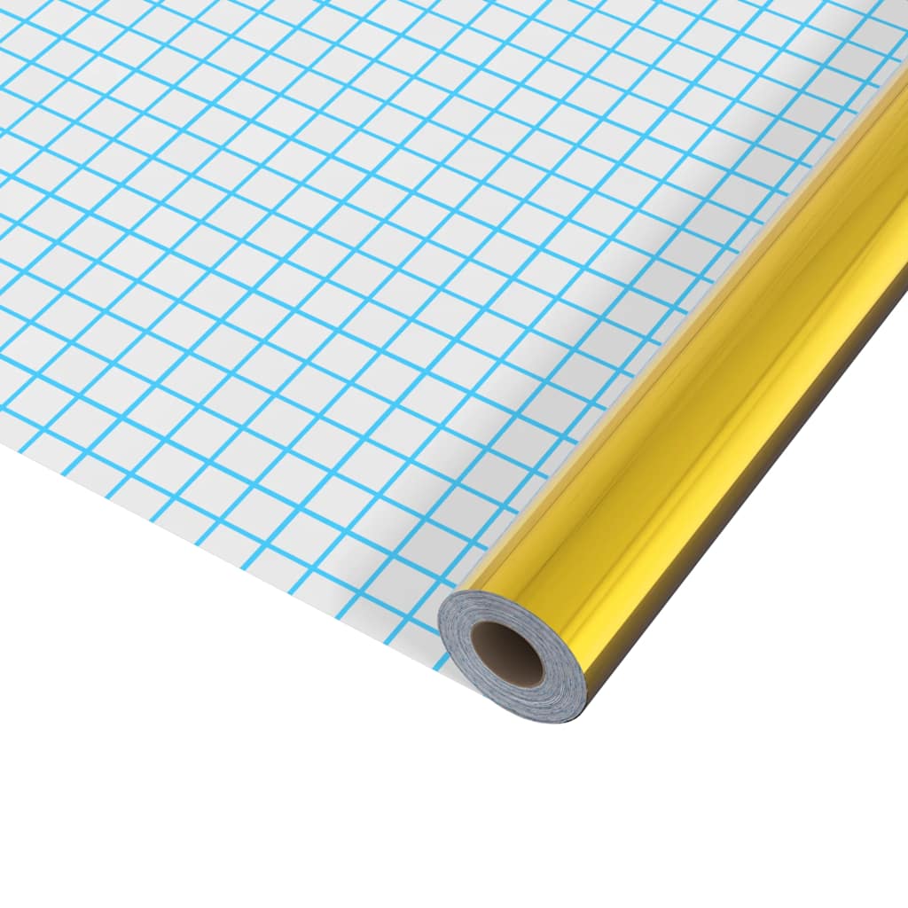 Samoljepljiva folija za namještaj sjajna zlatna 500 x 90 cm PVC