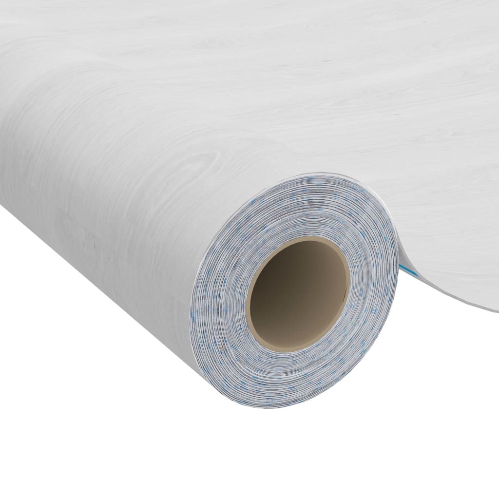 Samoljepljive folije za vrata 4 kom bijelo drvo 210 x 90 cm PVC