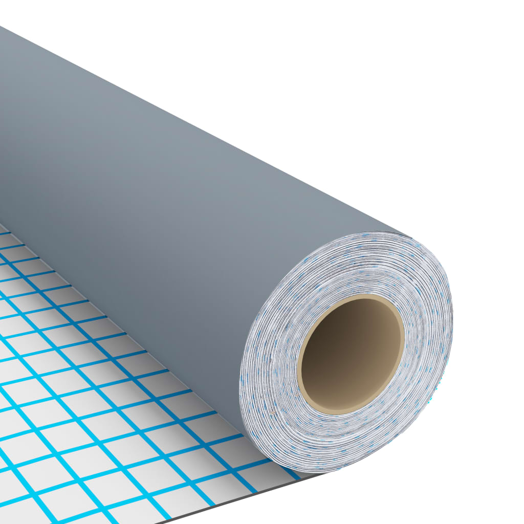 Samoljepljive folije za namještaj 2 kom sive 500 x 90 cm PVC