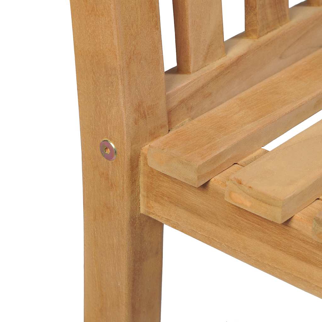 Vrtni blagovaonski set od 7 dijelova 150 x 90 cm masivno tikovino drvo