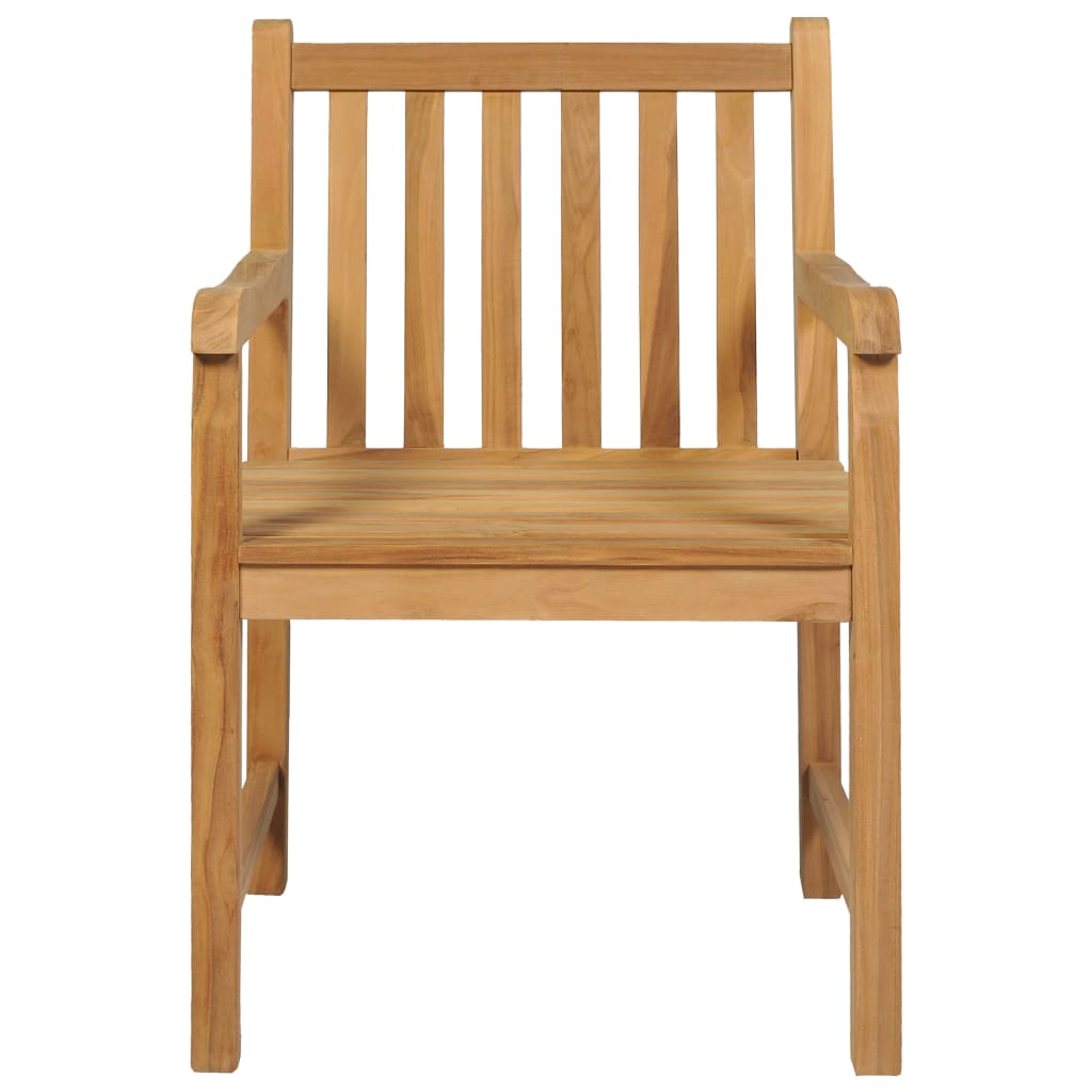 Vrtni blagovaonski set od 7 dijelova 160x80 cm masivno tikovino drvo