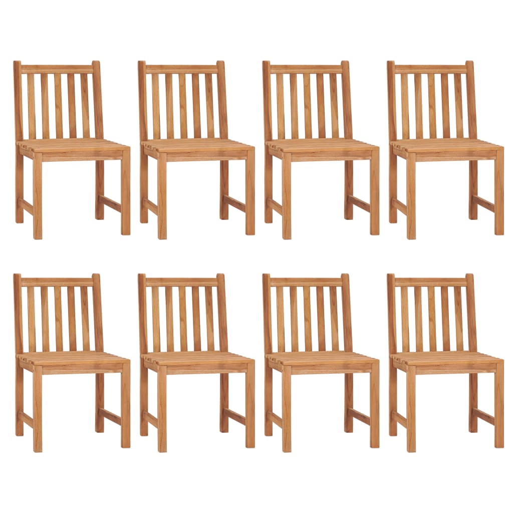 Vrtni blagovaonski set od 9 dijelova 180x90 cm masivno tikovino drvo