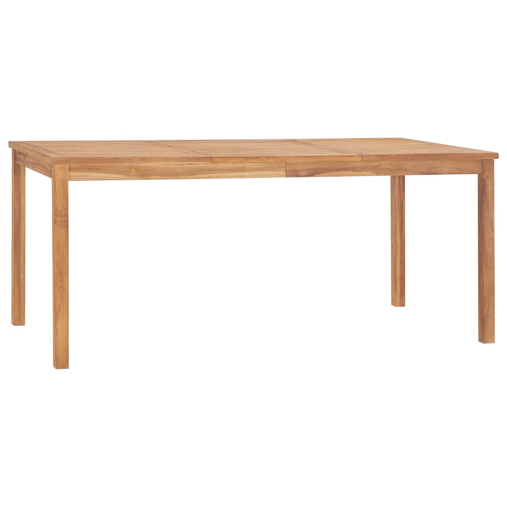 Vrtni blagovaonski set od 9 dijelova 180x90 cm masivno tikovino drvo