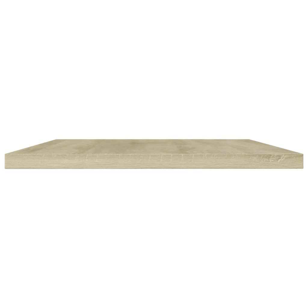 Police za knjige 4 kom boja hrasta sonome 60x40x1,5 cm drvene