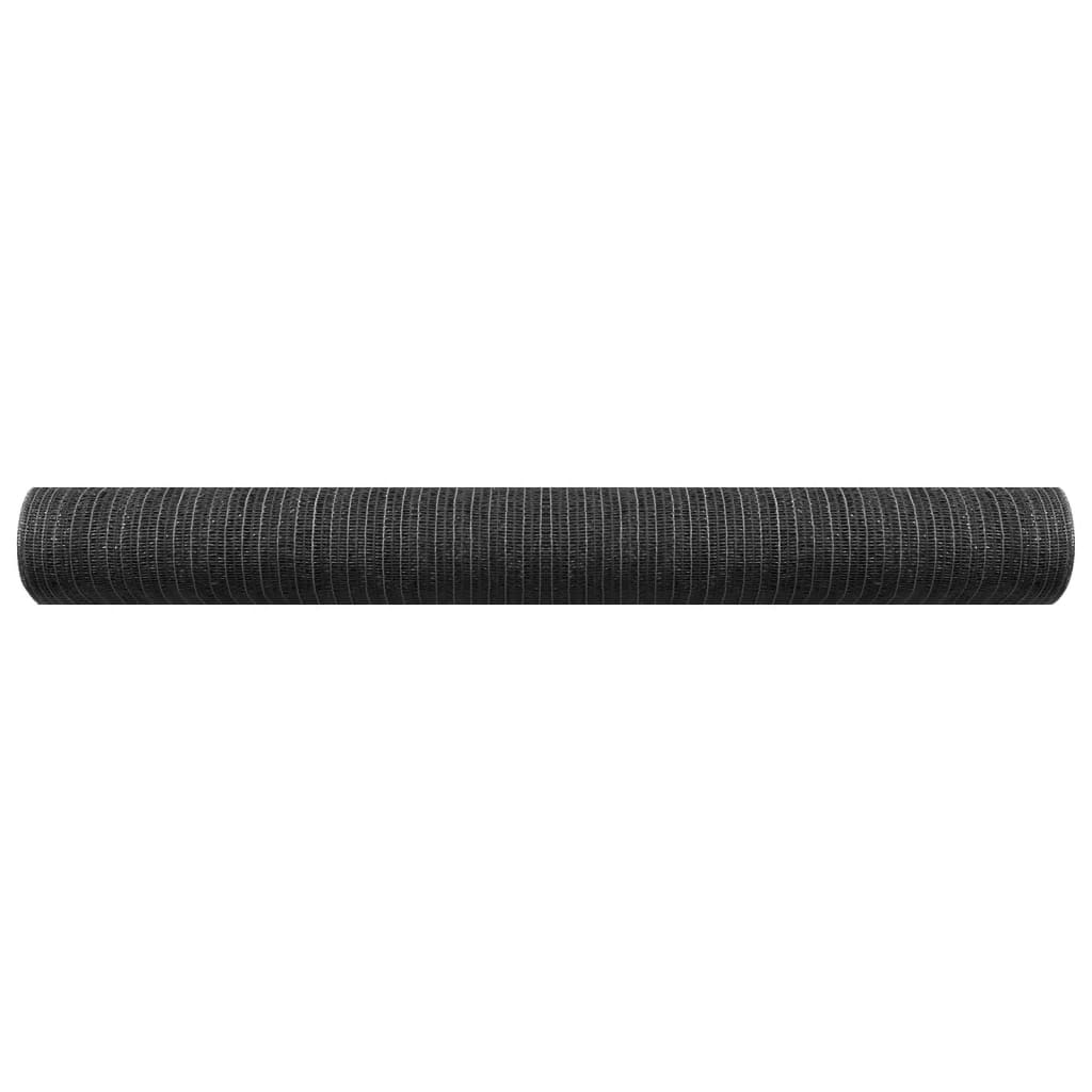 Mreža za privatnost antracit 1,8 x 25 m HDPE 150 g/m²