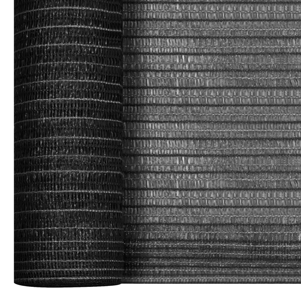 Mreža za privatnost antracit 2 x 50 m HDPE 150 g/m²